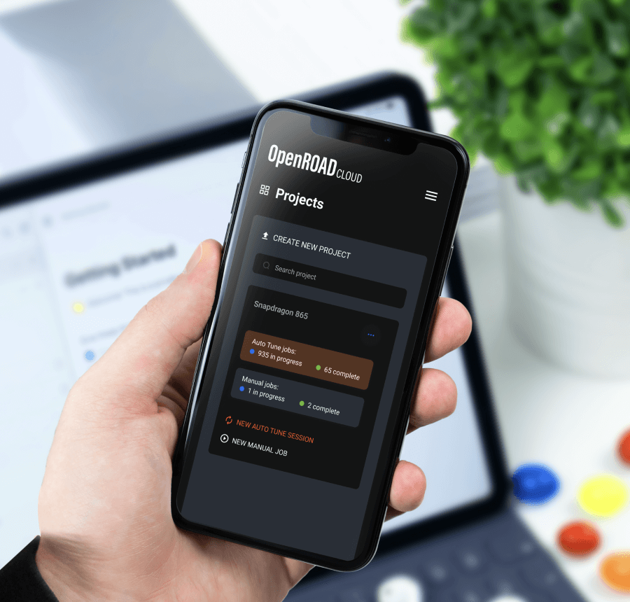 OpenROAD Cloud multi-device responsive views across desktop, tablet, and mobile