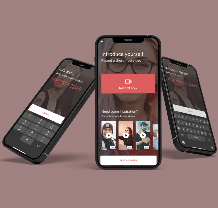Retail onboarding platform mobile interface showing employee training workflows