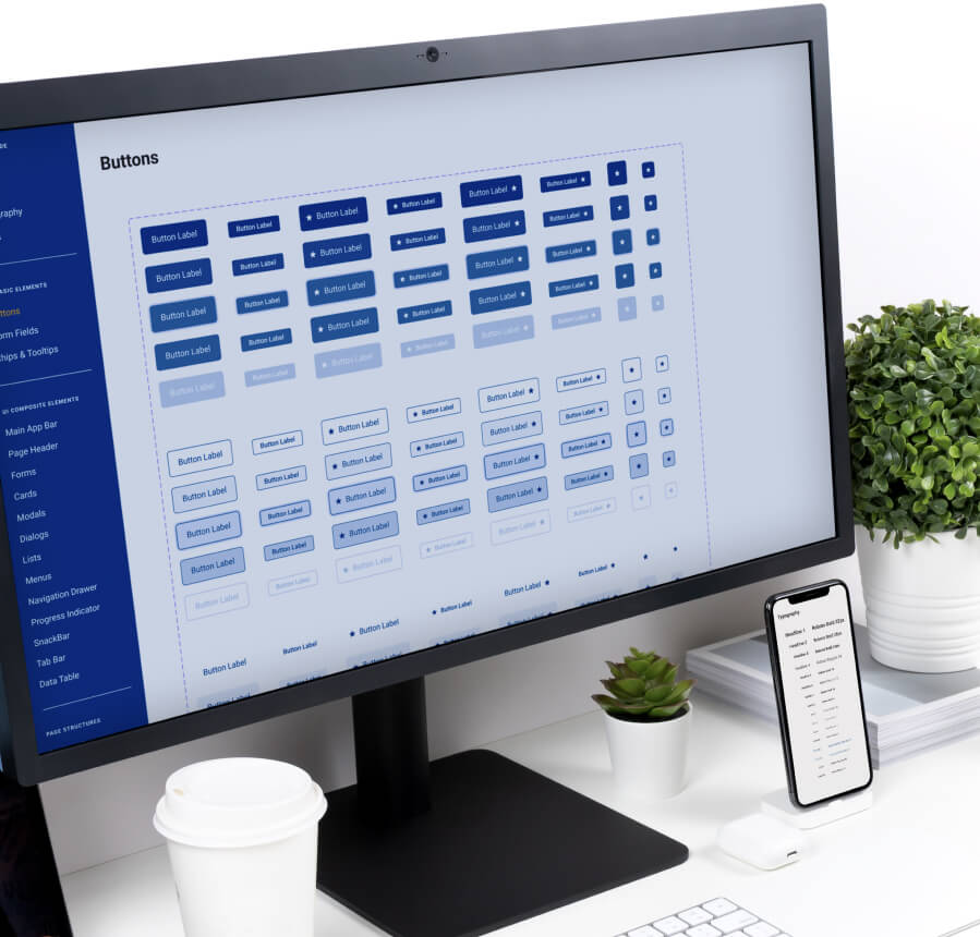 Style guide ensuring consistency across all retail fuel platform solutions